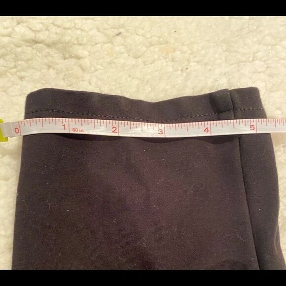 Calvin Kline Black Dress Crop Pants Sz 6 - Picture 5 of 9